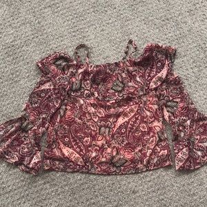 Off shoulder top